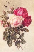 Roses and Bumblebees, Longpre, Paul De